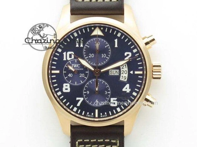 MIROTIME 0403 Mark XVIII Le Petit Prince IW327004 SS Mk Maker Best Edition Blue Dial On Brown Leather Strap A TimelessDesign 7296